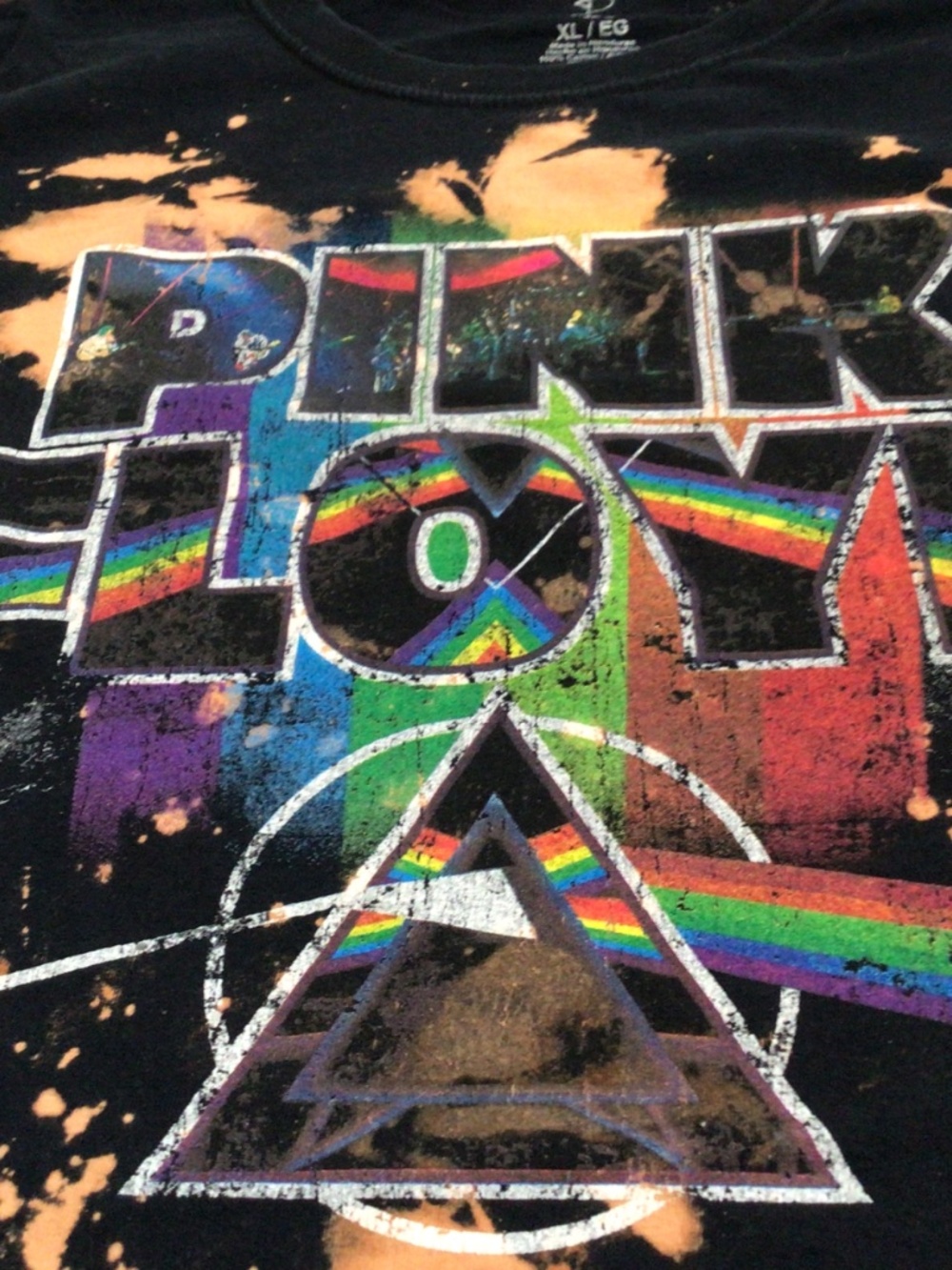 Pink Floyd, Dark Side  of the Moon T-shirt. Size XL Good shape. - Picture 2 of 4